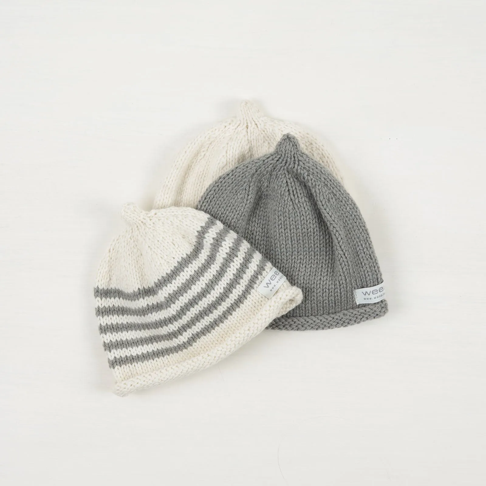 Hand Knitted Acorn Beanie