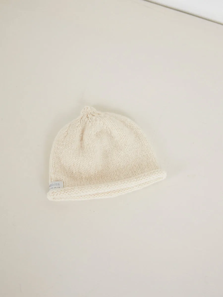 Hand Knitted Acorn Beanie
