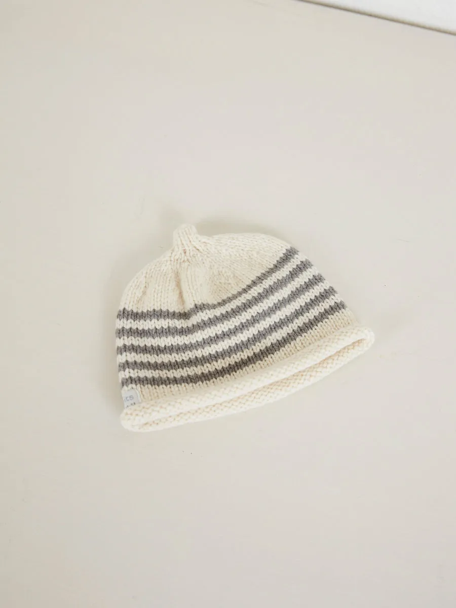 Hand Knitted Acorn Beanie