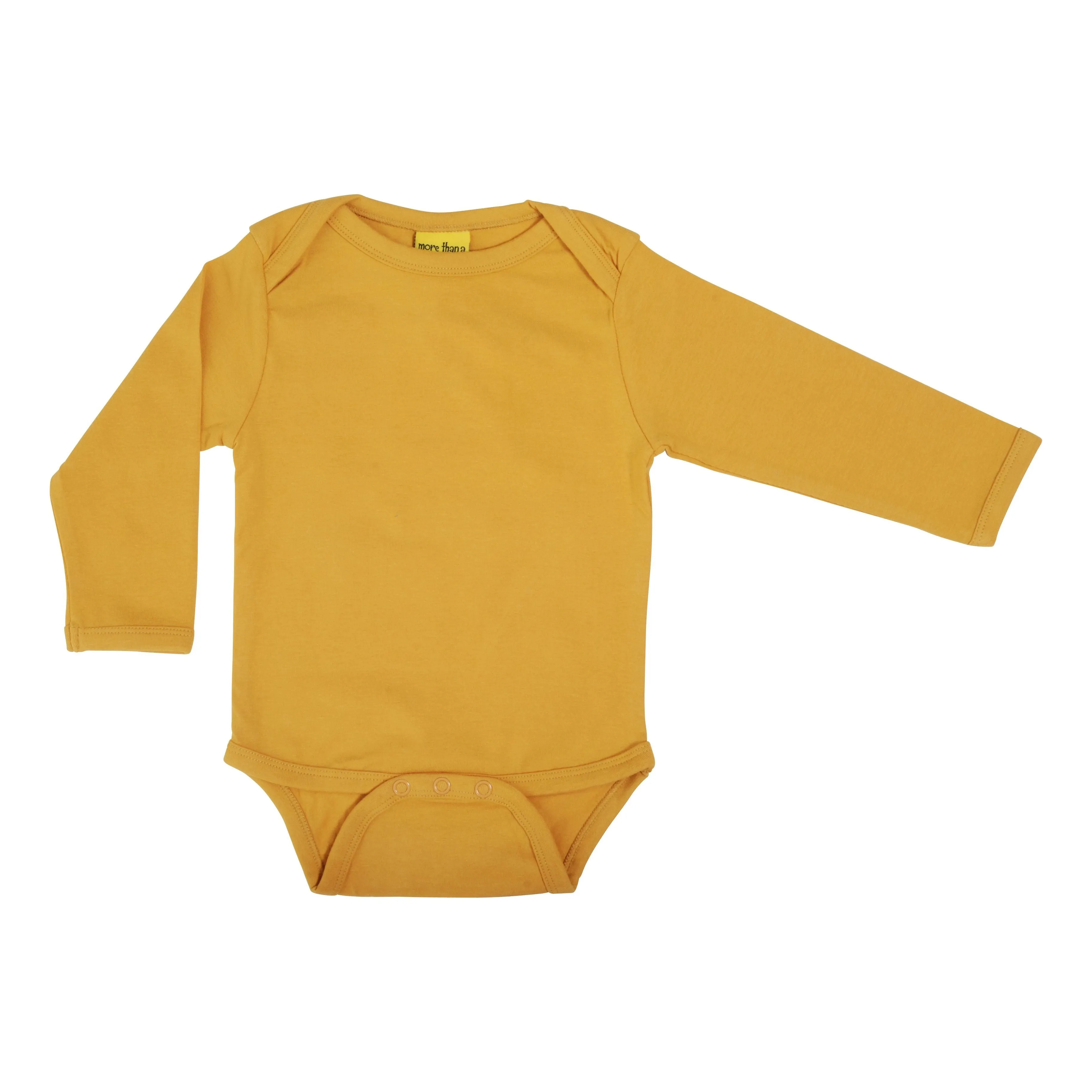 Honey Gold Long Sleeve Onesie