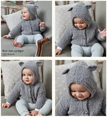 Hooded Jacket with Ears 5253 (Sirdar)