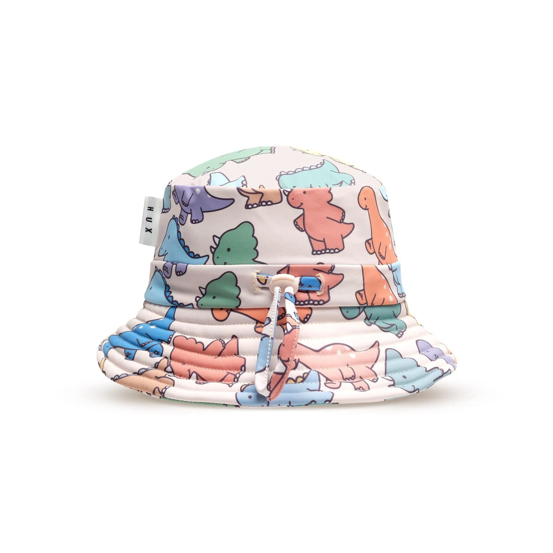 Huxbaby Dino Play Swim Hat - Multi