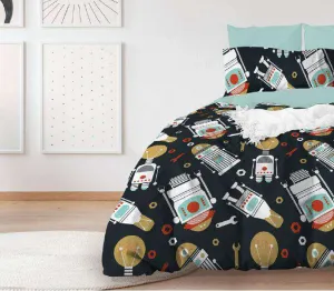 Jelly Bean GLOW ROBO Quilt Cover Set