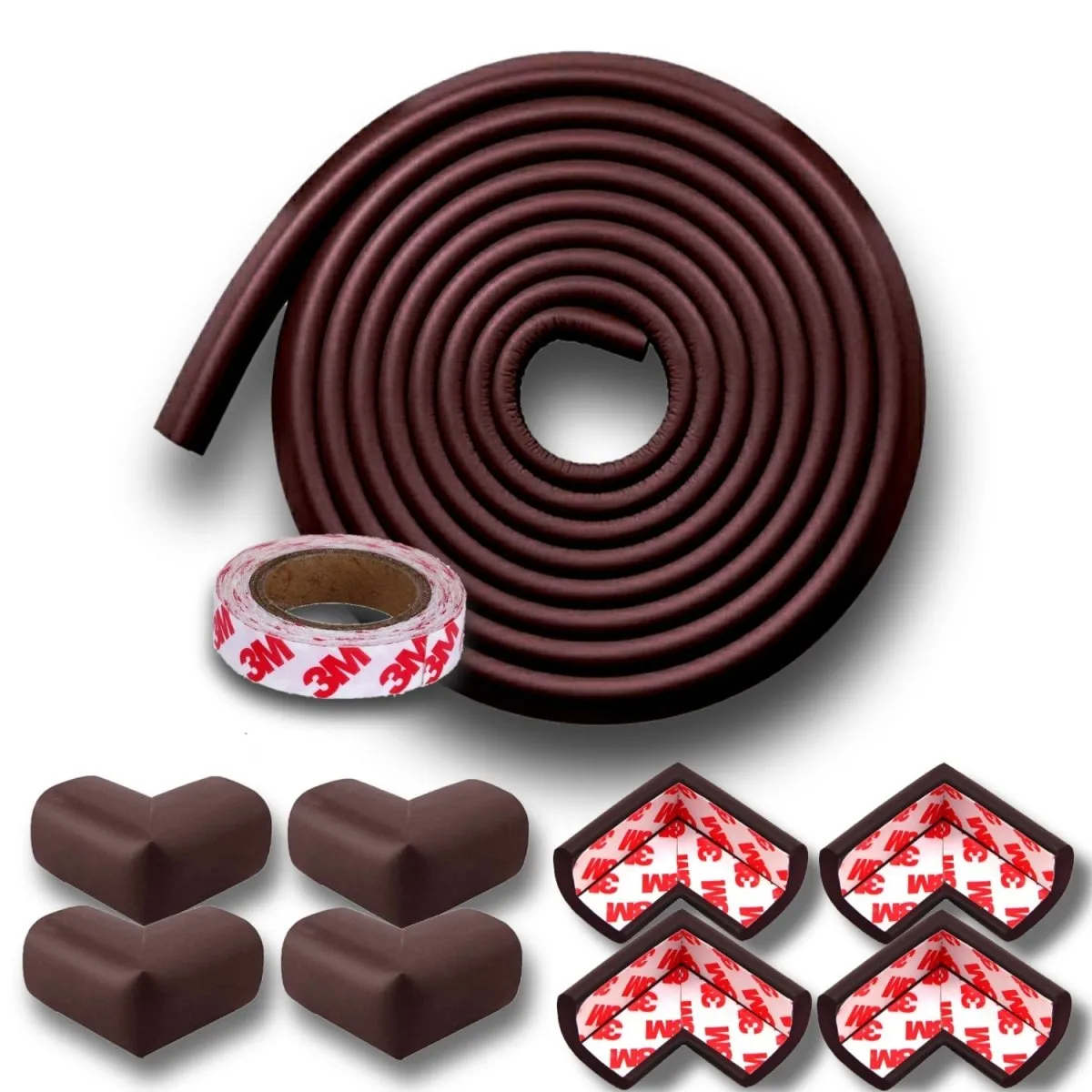 KidDough Baby Proofing Edge & Corner Protector for Kids- Extra Thick for Baby Safety
