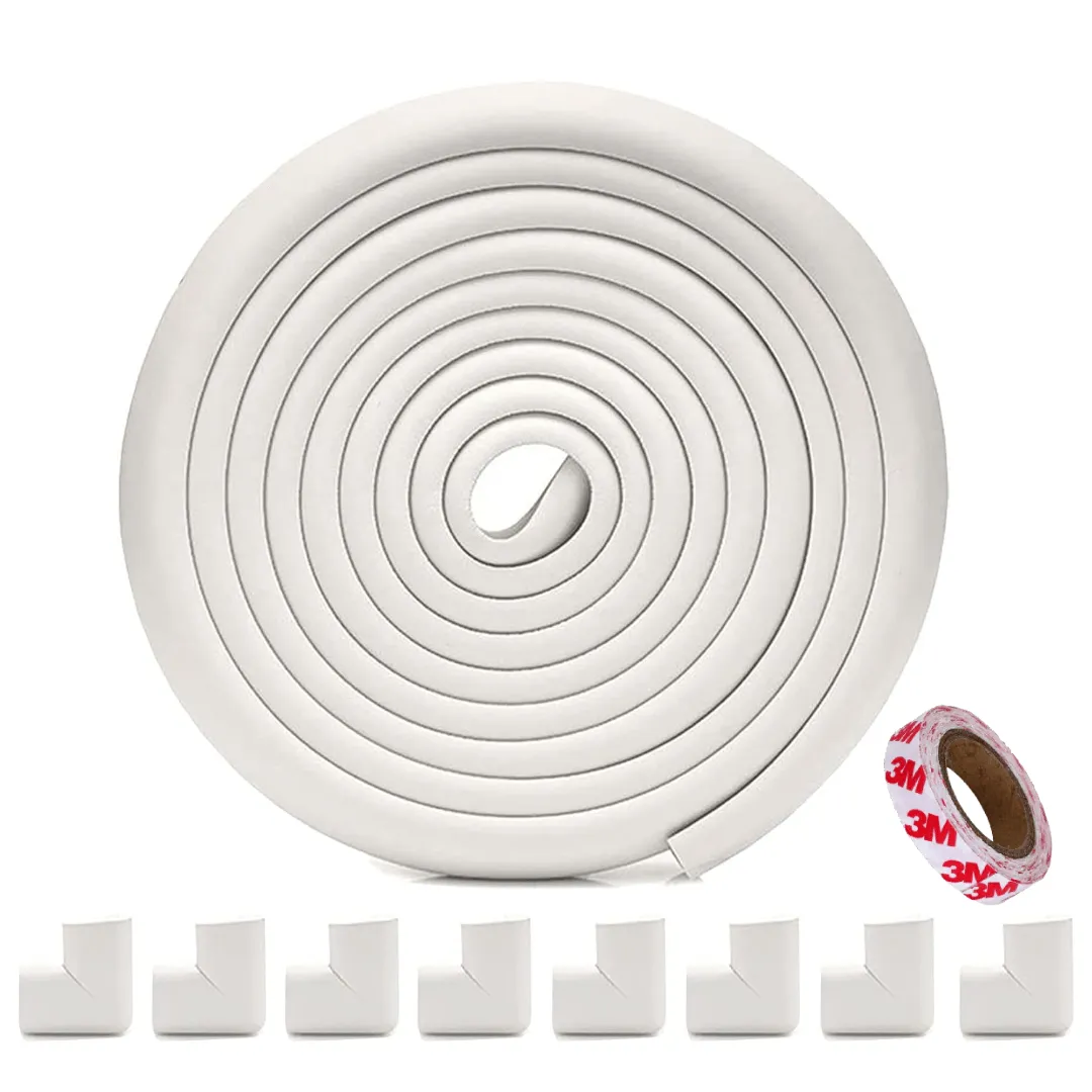 KidDough Baby Proofing Edge & Corner Protector for Kids- Extra Thick for Baby Safety