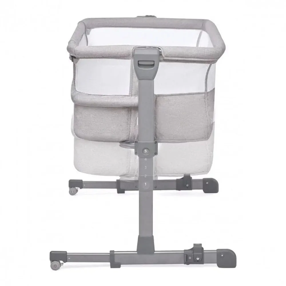 Kinderkraft Neste Air 2in1 Co-Sleeper / Independent Cot Light Grey Melange