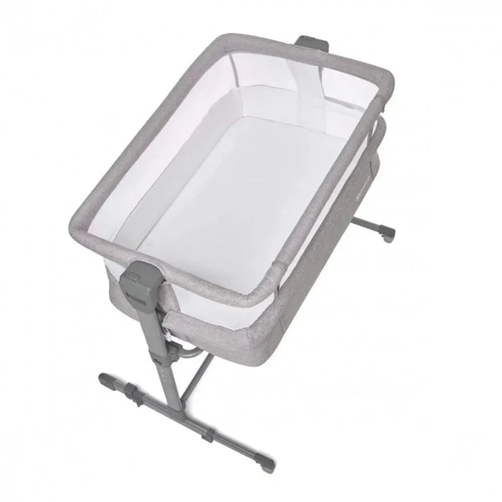 Kinderkraft Neste Air 2in1 Co-Sleeper / Independent Cot Light Grey Melange