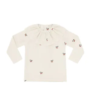 Konges Sløjd Soleil Girls UV L/S Tee - Cherry