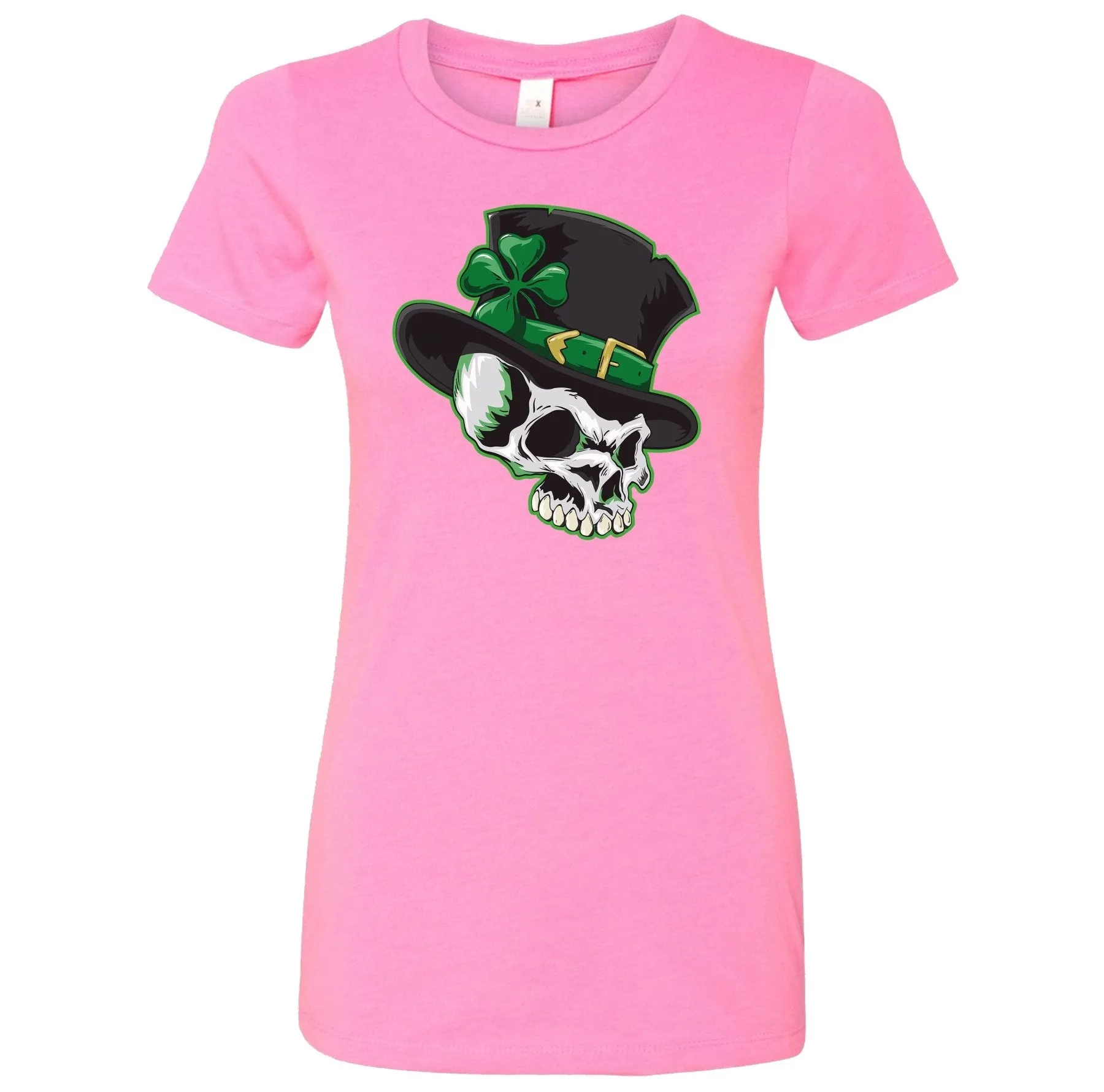 Ladies Leprechaun Skull