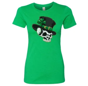 Ladies Leprechaun Skull
