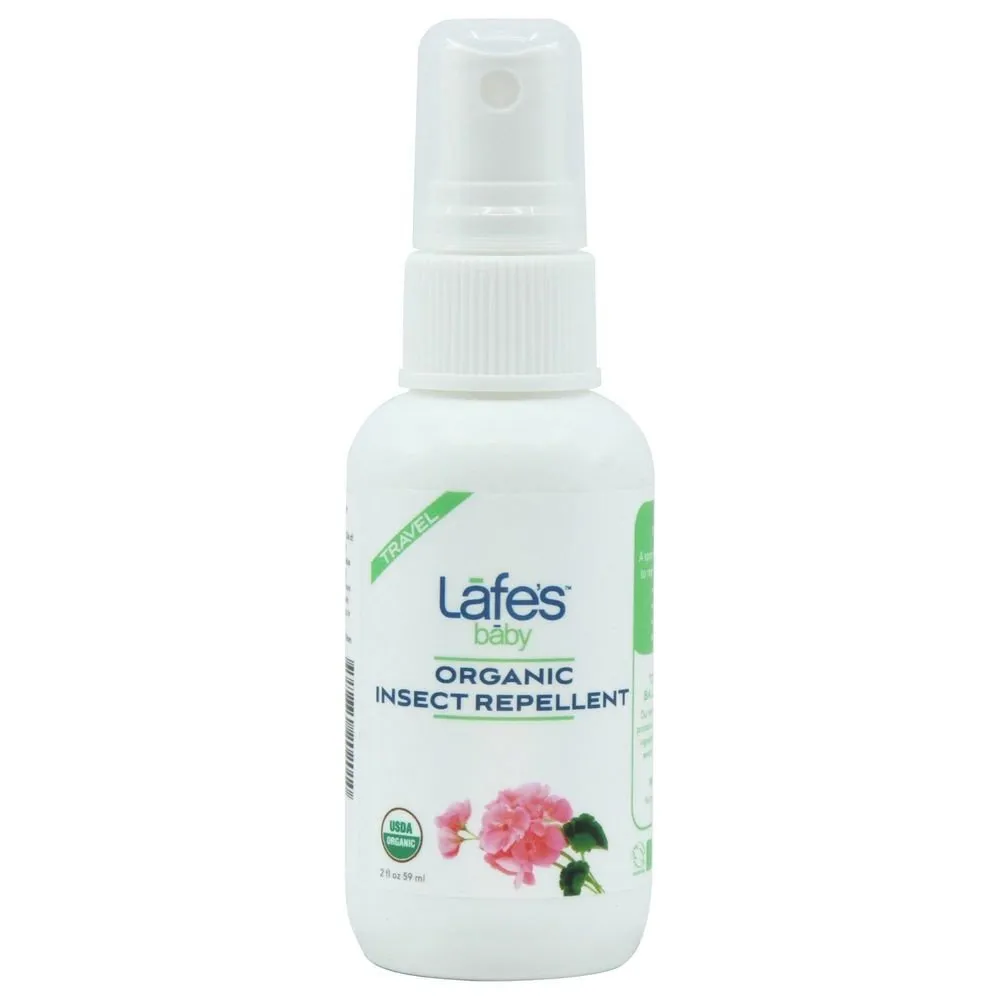Lafe's Natural Bodycare Lafe's Organic Baby Insect Repellent 2 oz Spray