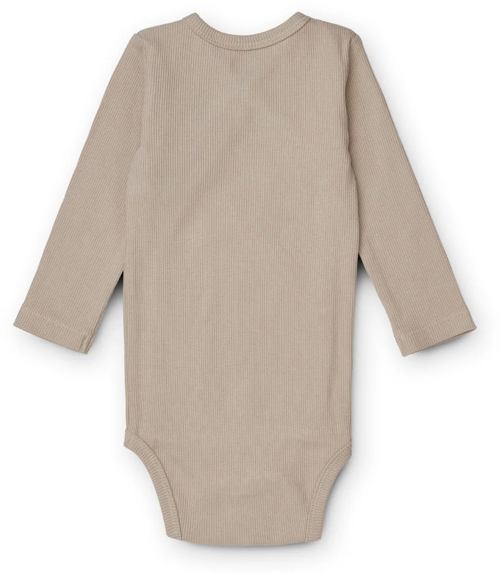 Liewood Hali Body Longsleeve 2-pack | Safari Sandy Mix
