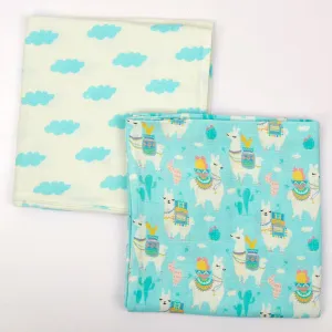 Llama Love Organic Swaddle Set