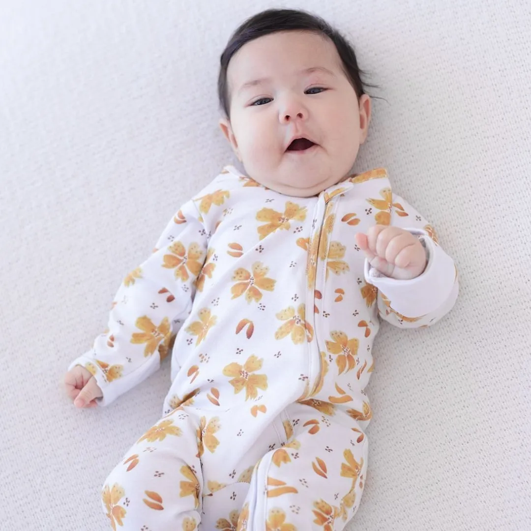 Long Zippy Romper - Summer Blooms