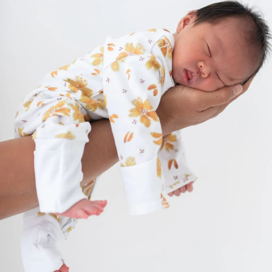 Long Zippy Romper - Summer Blooms
