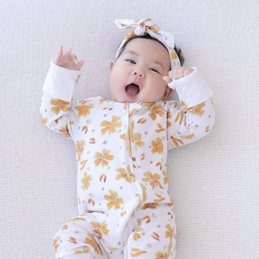 Long Zippy Romper - Summer Blooms