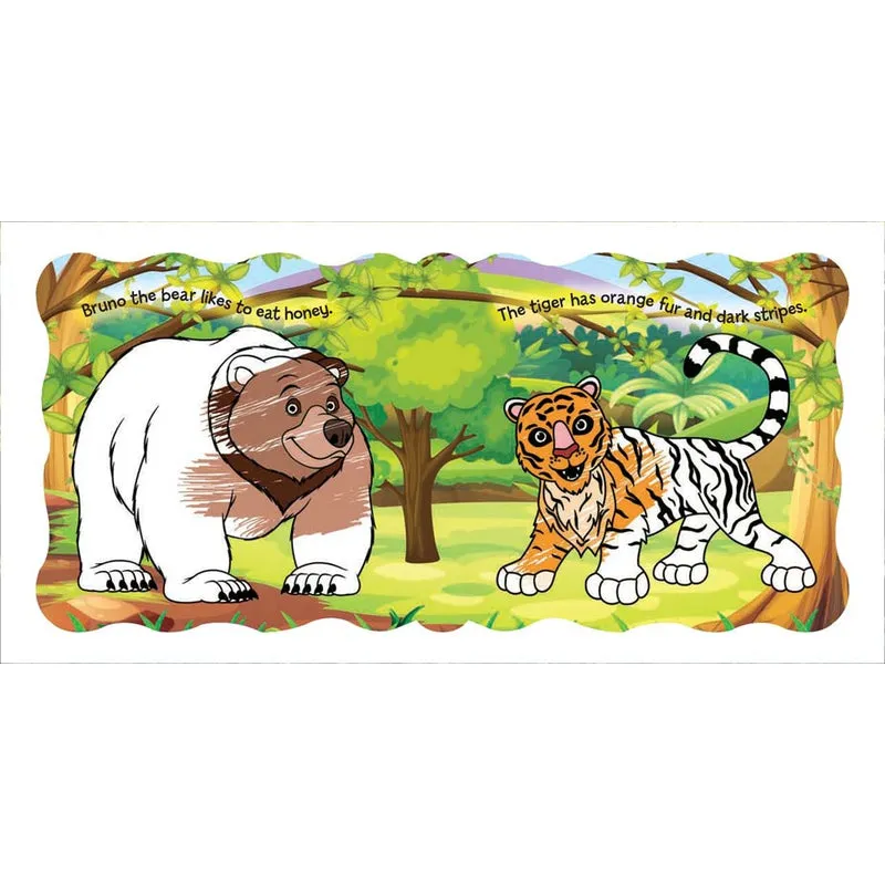 Magic Bath Books (A Set of 4 Books) : Children Picture Book Bath Book