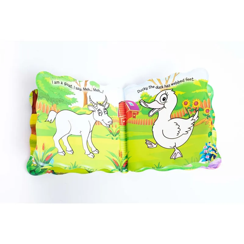 Magic Bath Books (A Set of 4 Books) : Children Picture Book Bath Book