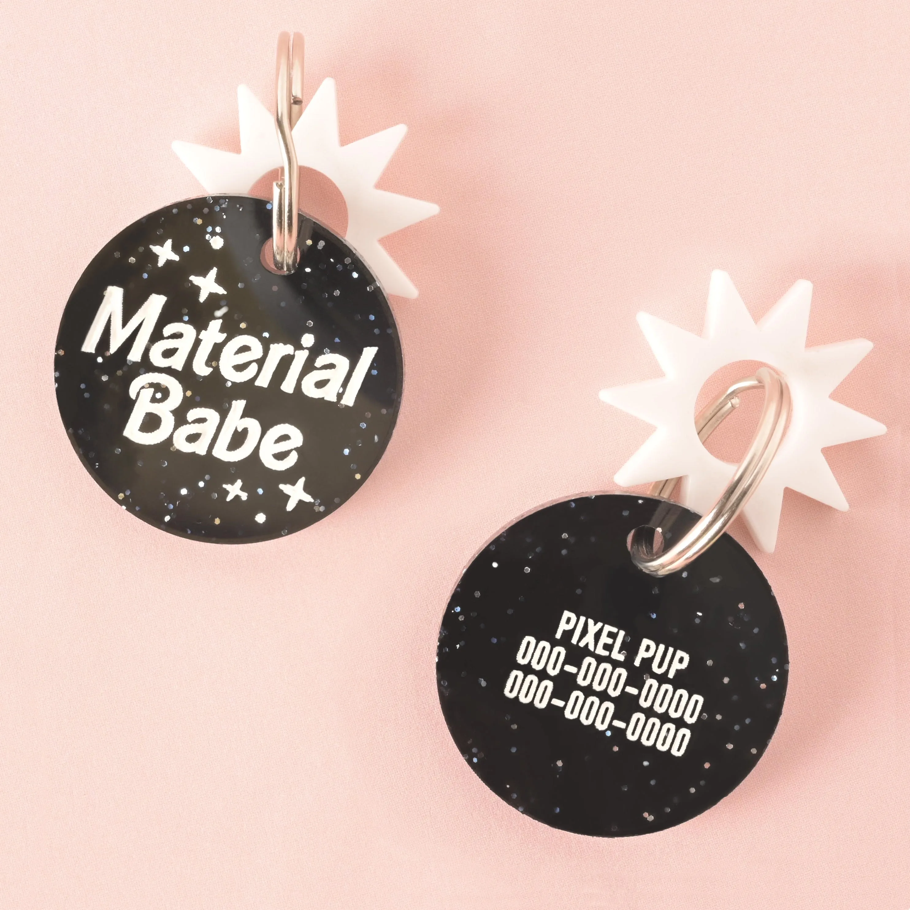 Material Babe Personalized Pet Tag