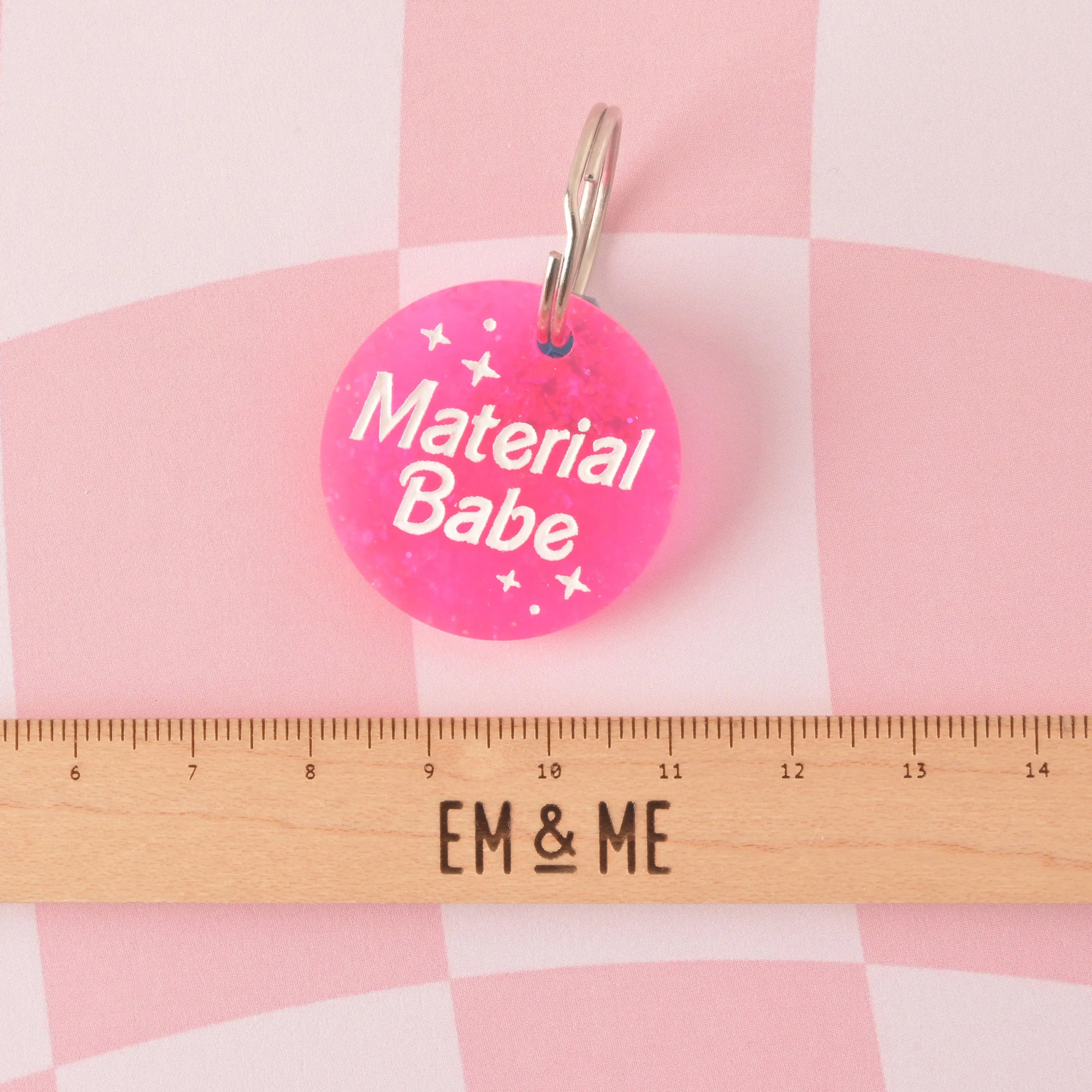 Material Babe Personalized Pet Tag