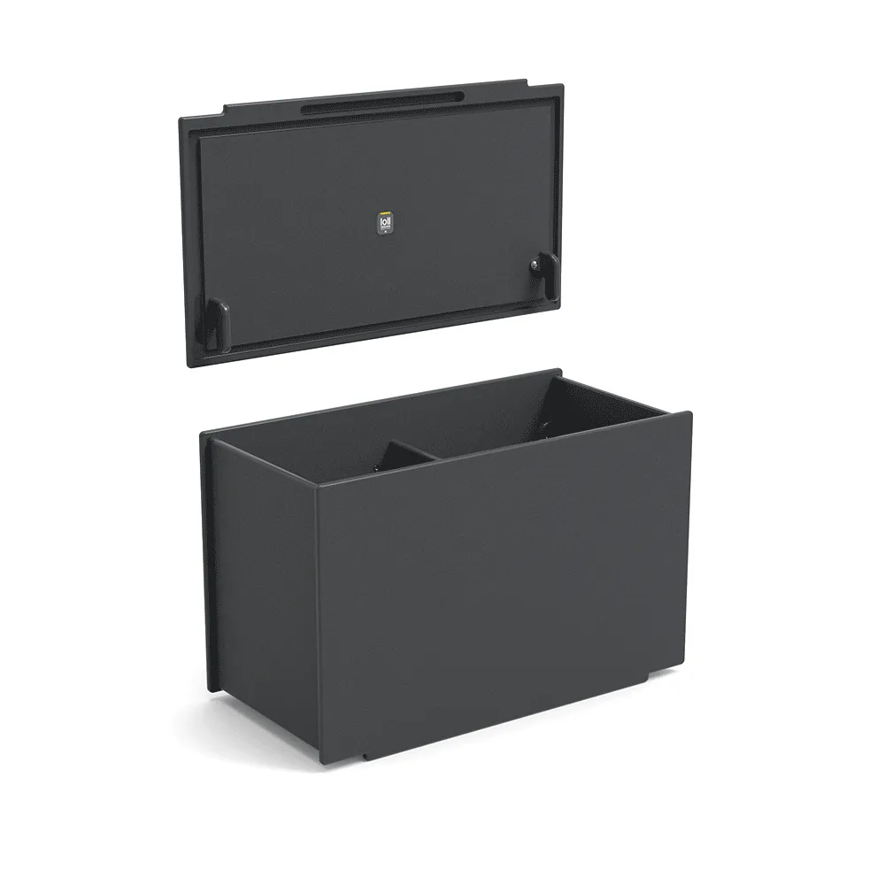 Mondo Double Storage Box with Lid (28 Gallon)