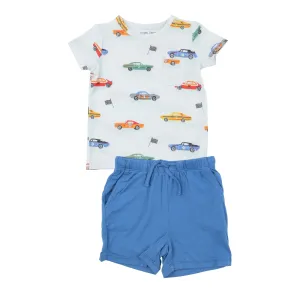 Muscle Cars Crew Neck Tee & Short Set