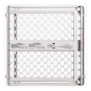 North States SuperGate Classic Toddler Gate - Light Grey