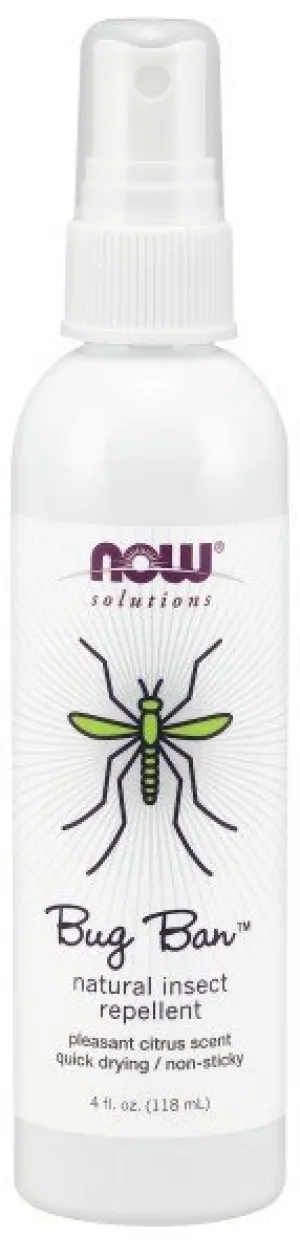Now Foods Solutions Bug Ban 4 oz Spray