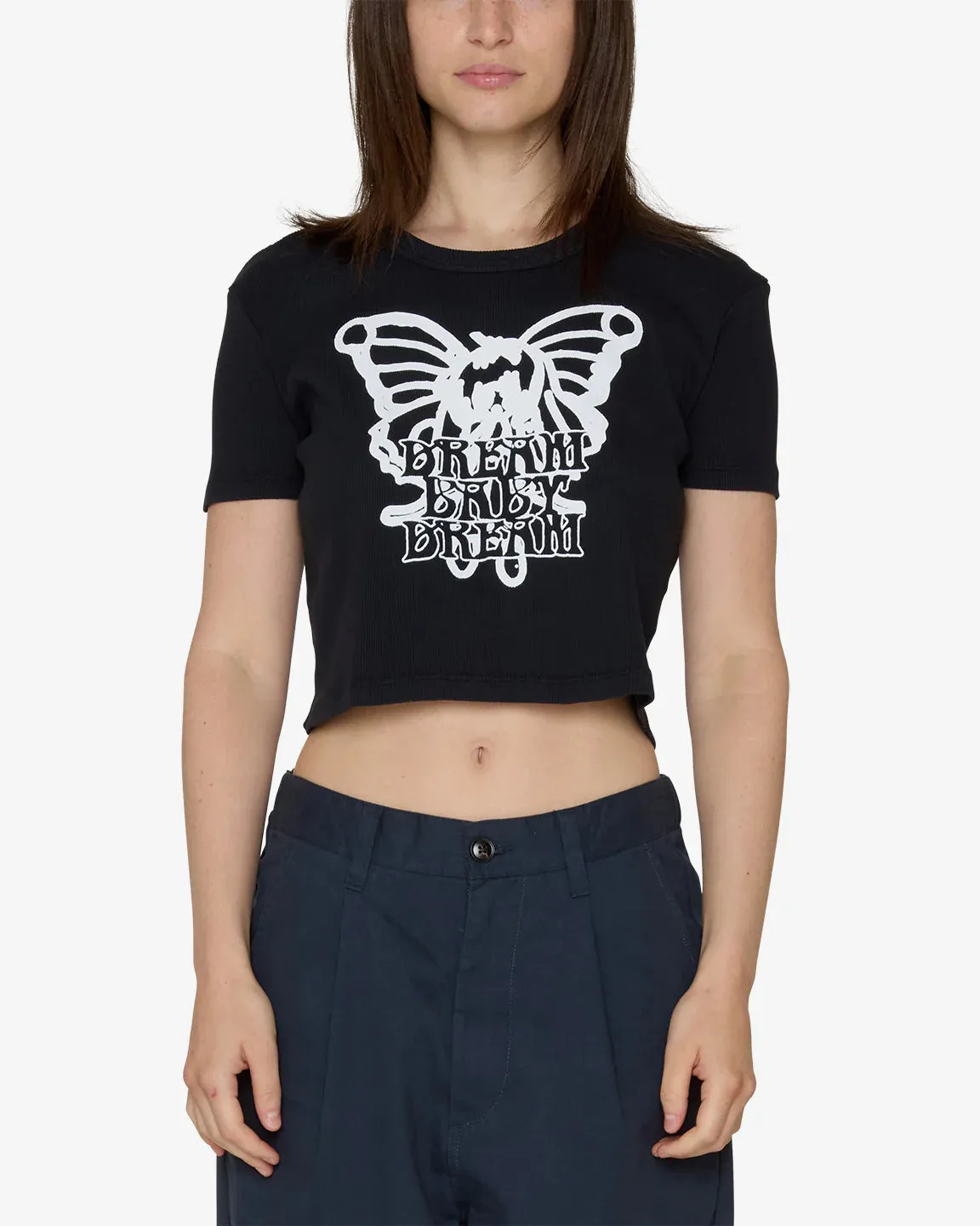 Obey DREAM BABY DREAM TEE  - BLACK