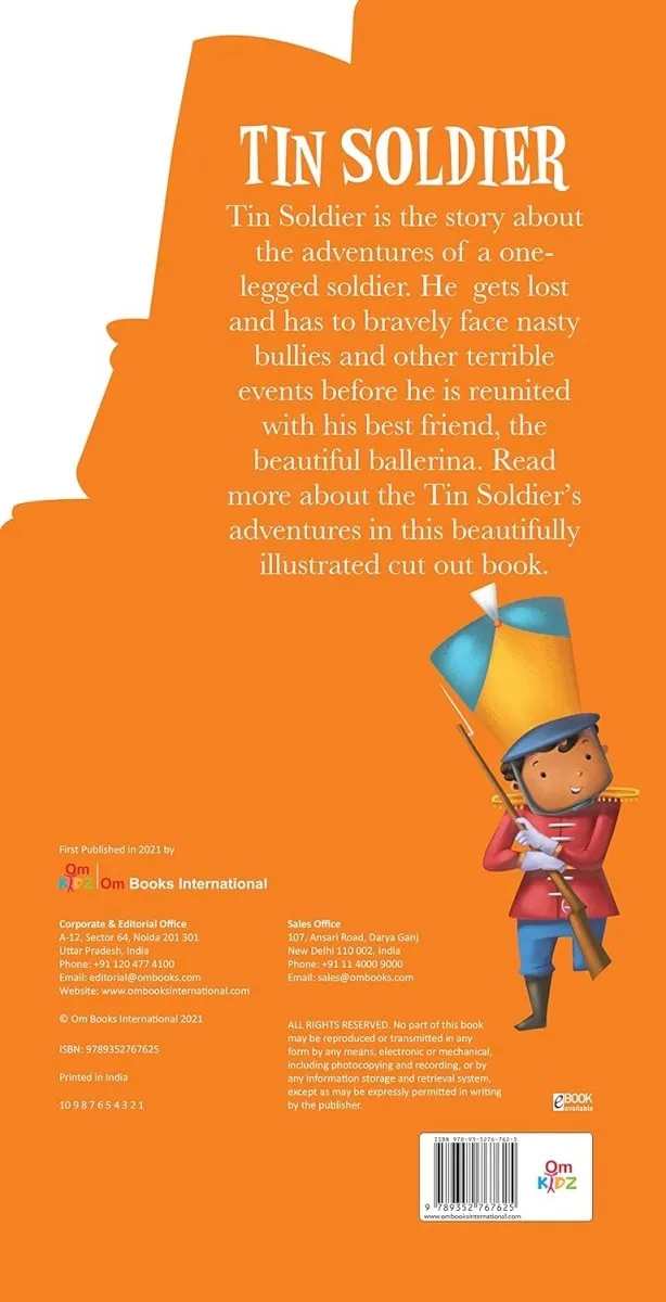 Om Books International Cutout Books: Tin Soldier (Fairytales)