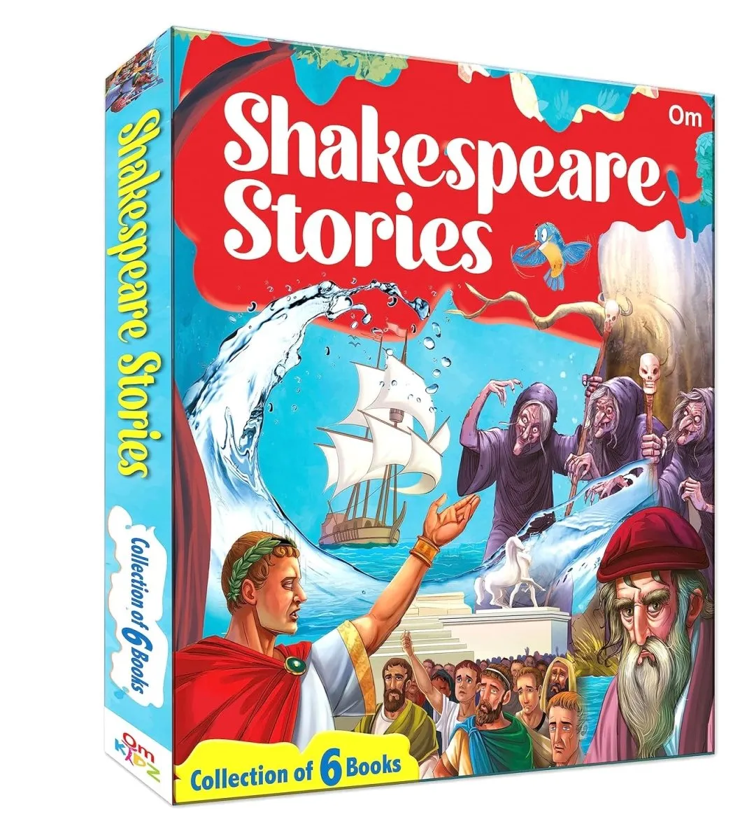 Om Books International Shakespeare Stories- Collection of 6 Books