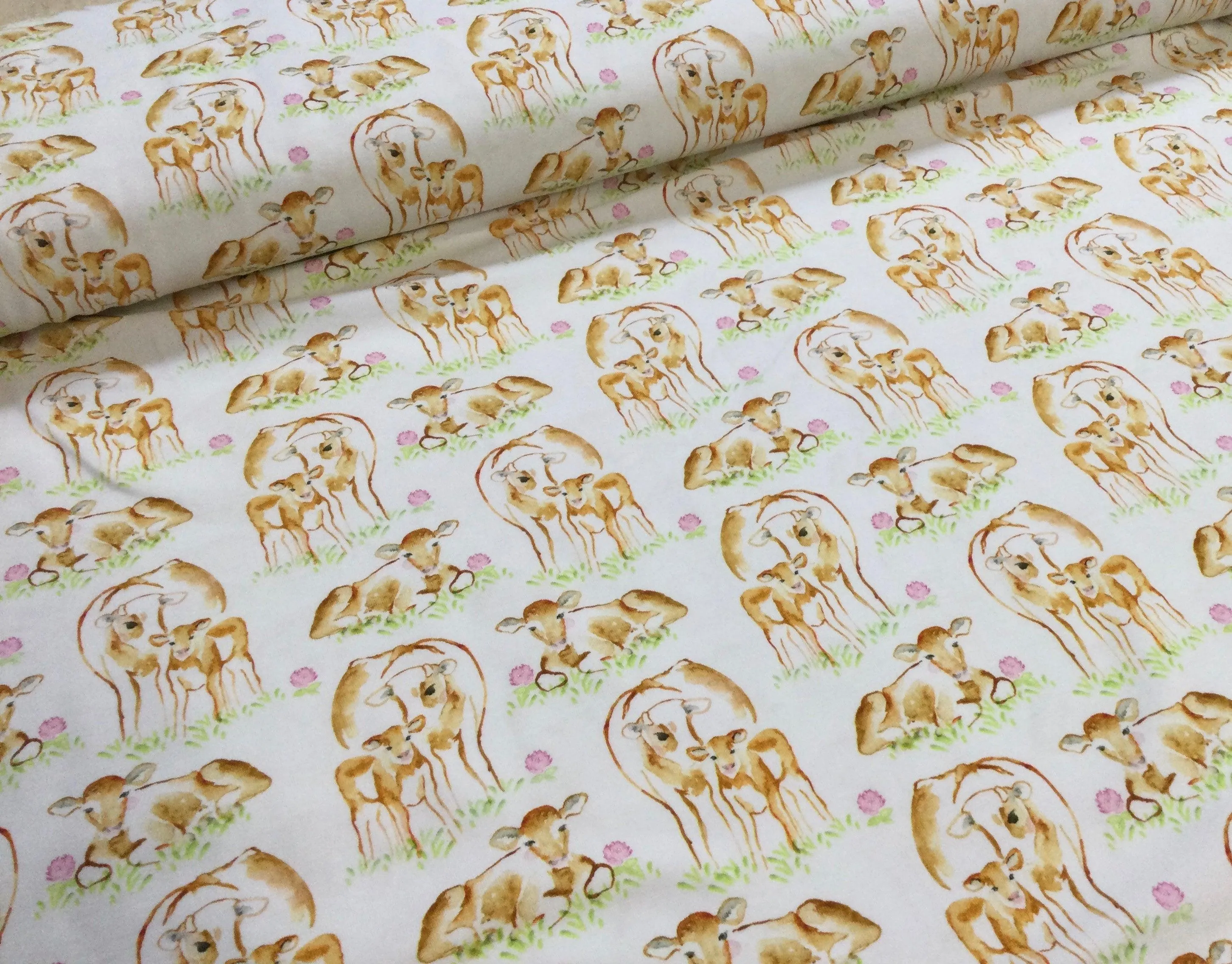 Organic Holly Cow Allgots Cotton Jersey