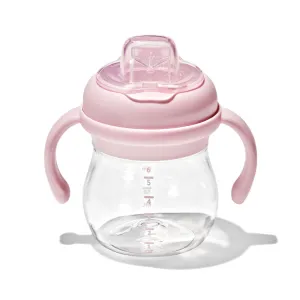 OXO Tot Transitions Soft Spout Sippy Cup With Removable Handles - Blossom