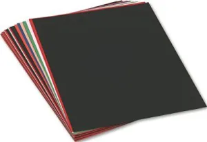 Peacock Sulphite Construction Paper 76 Lbs. 18 X 24 Assorted 50 Sheets/Pack