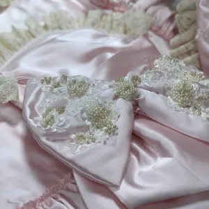 Pearl Satin Swaddle