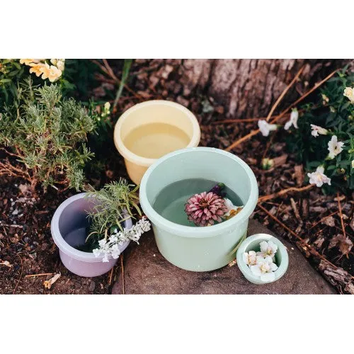 Plasto "I'm Green" Stacking Cups and Play Pots