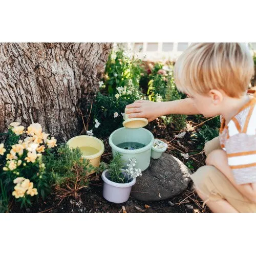 Plasto "I'm Green" Stacking Cups and Play Pots