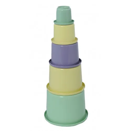 Plasto "I'm Green" Stacking Cups and Play Pots