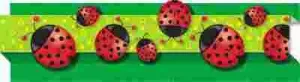 Pop-It Border Ladybugs 3 Inch  X 24 Ft. 8 Strips Per Pack