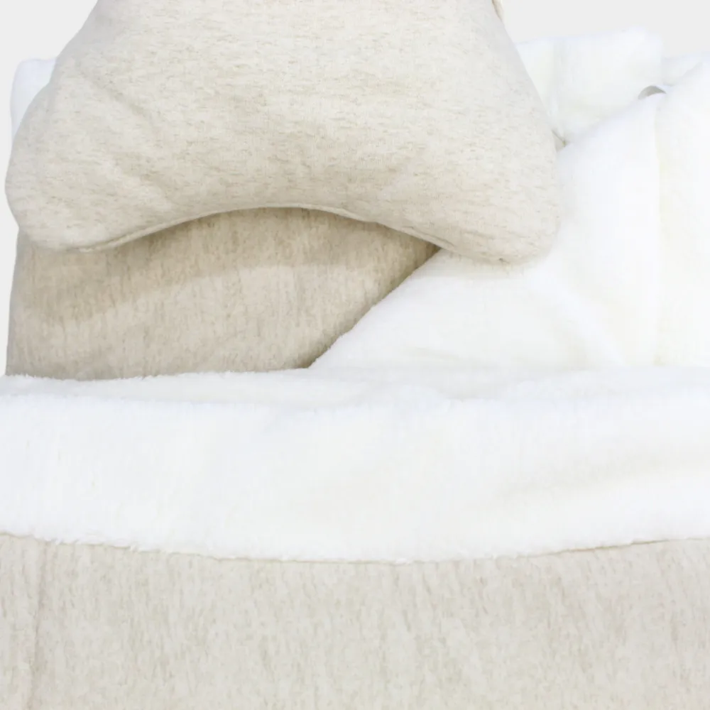 "Born To Be Happy" Baby Blanket   Pillow