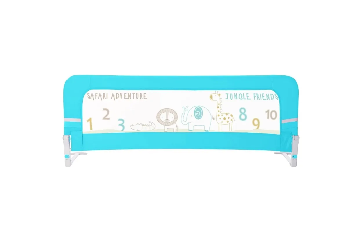 R for Rabbit Safeguard Bed Rails Single Side Of Bed- Blue