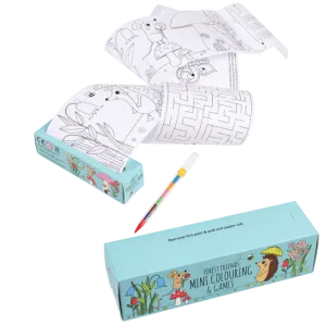 Rex London Forest Friends mini colouring and games