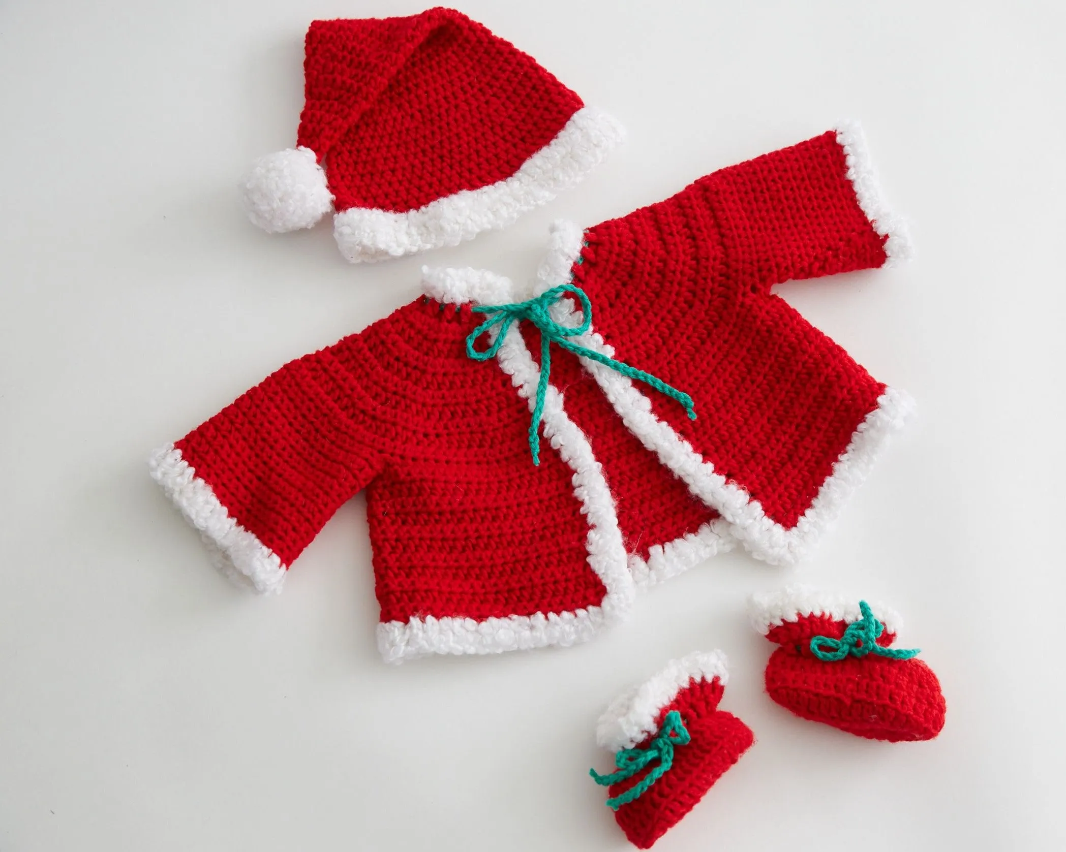 Santa Baby Set Crochet Pattern