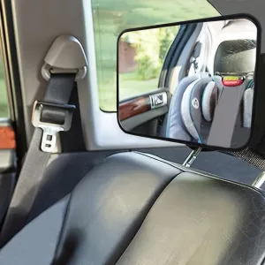 Shatterproof Safety Car Seat Mirror with Wide Crystal Clear View