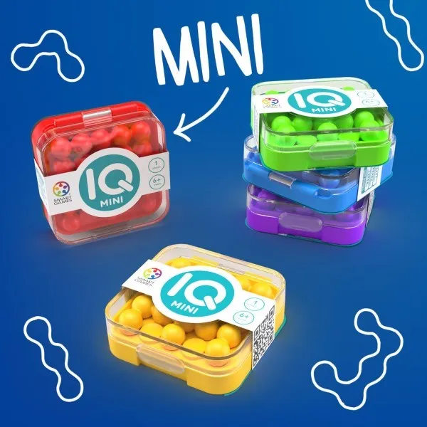 Smart Games IQ Mini Puzzle - 1pc (Assorted Colours)