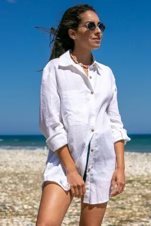 SNDYS – Leopold Shirt White