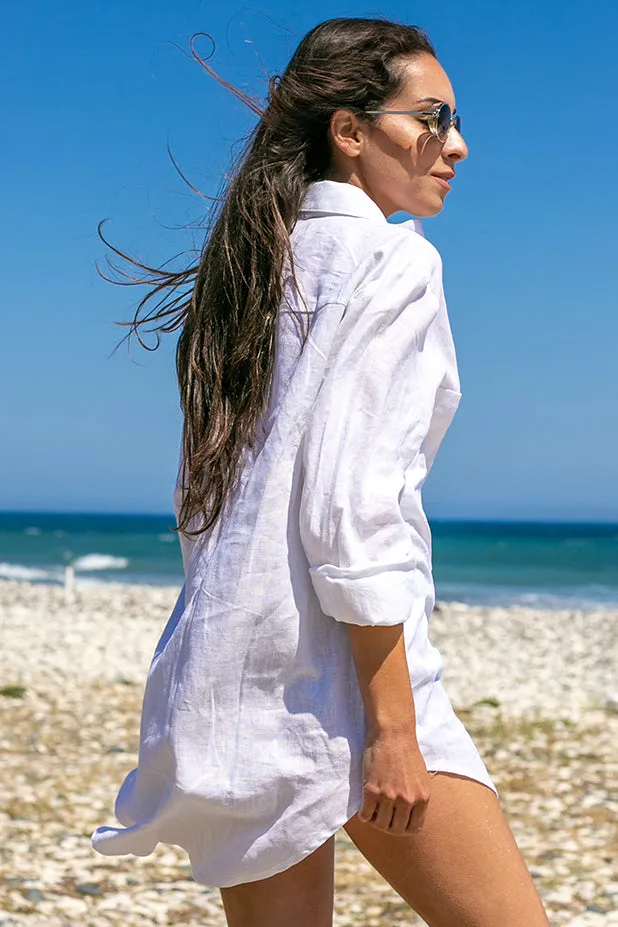 SNDYS – Leopold Shirt White