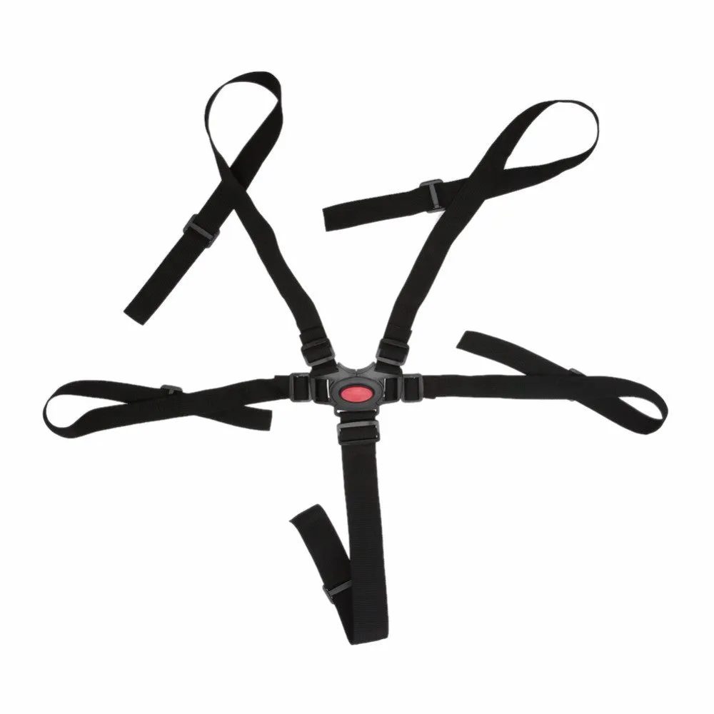 Universal Baby 5 Point Harness Safe Belt Seat Belts for Stroller High Chair Pram Buggy Children Baby Stroller Accessories