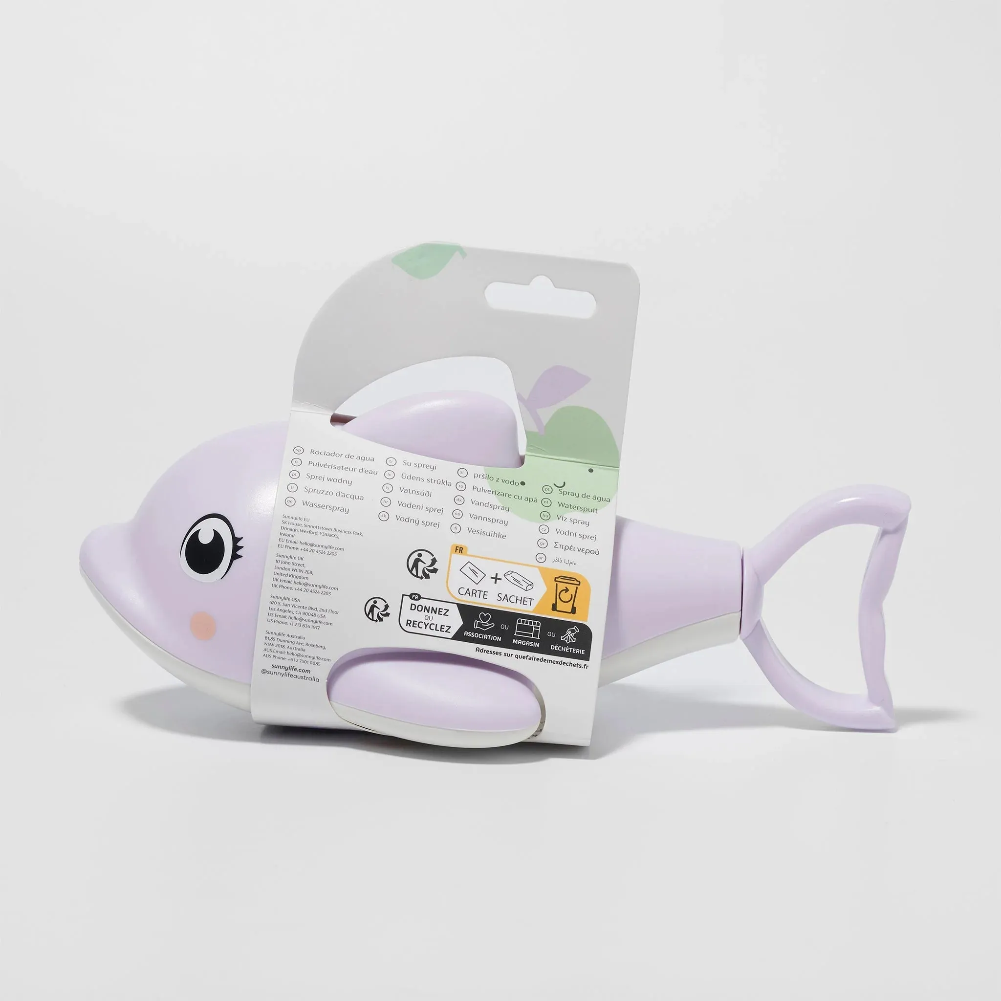 Water Squirters Dolphin - Pastel Lilac