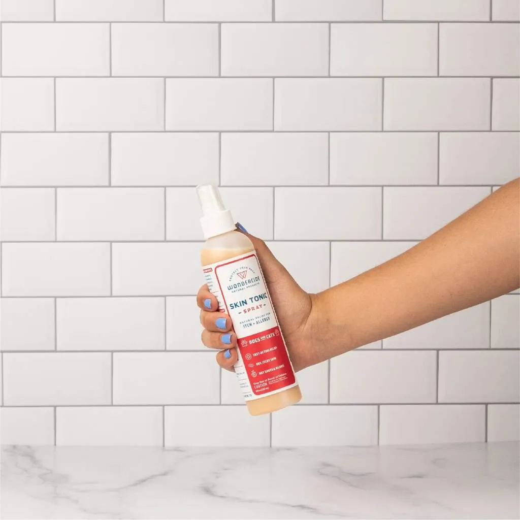 Wondercide Skin Tonic Itch Spray for Dogs   Cats